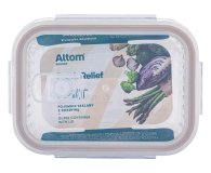 Altom Fresh Relief pojemnik z pok. prostokątny 0,65l 18x13x6cm tau - 1580552 - zdjęcie 5